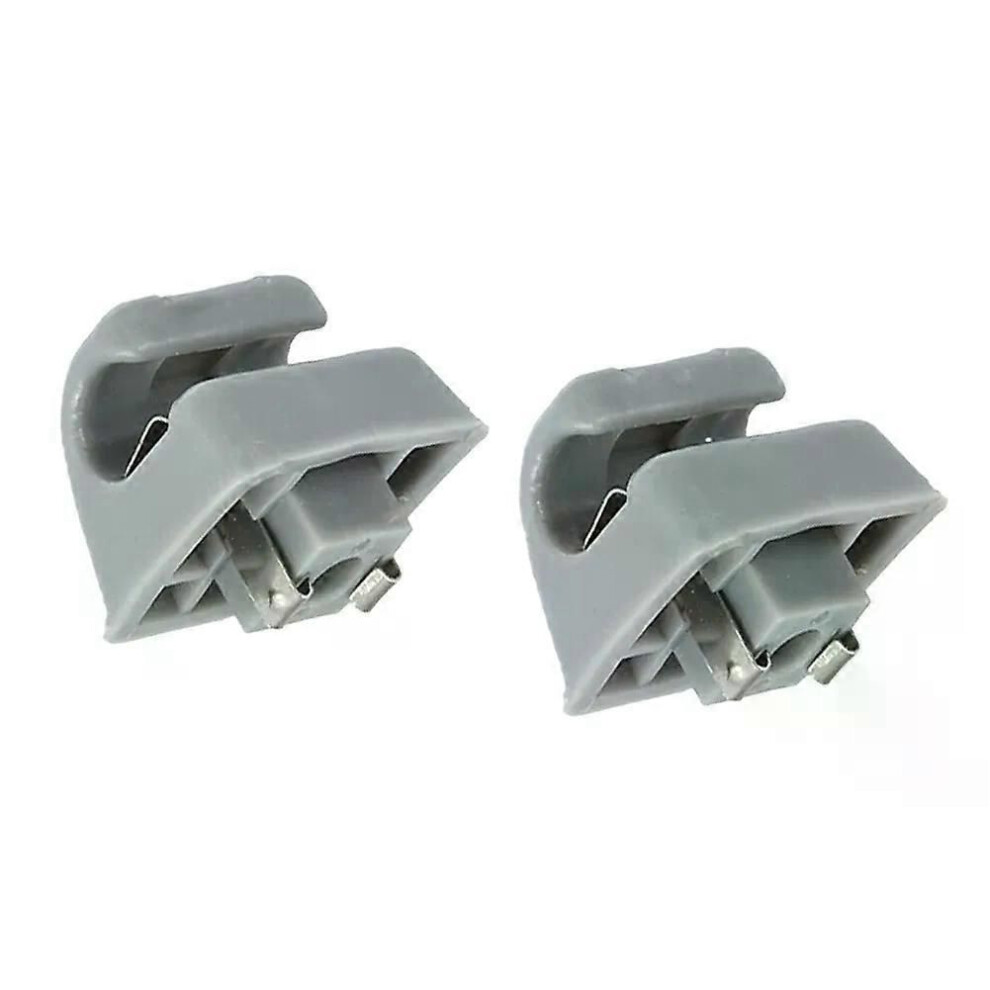 (Gray) 2Pcs Sun Visor Clip Holders Fasteners For Mercedes W201 W123 W124 W126 W140 W201 Oem 126-810-00-12-7101 Gray 9013291446441
