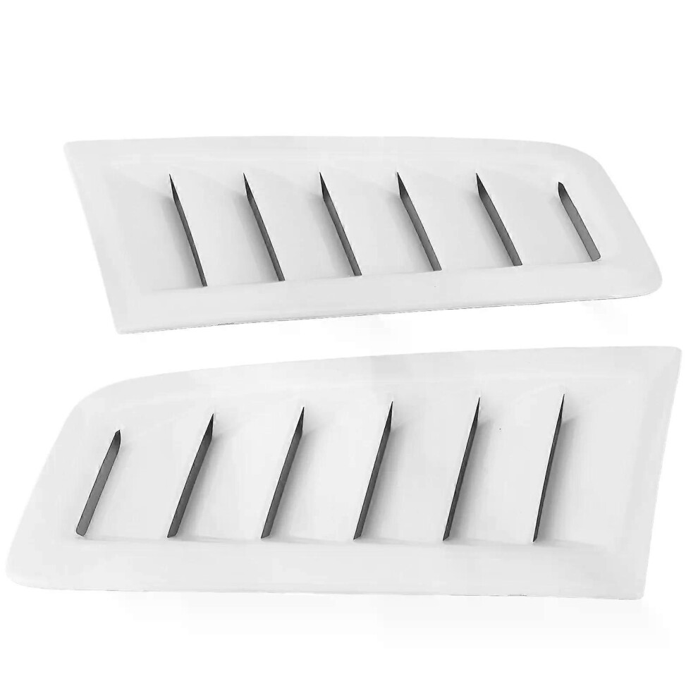 (A3) 2Pcs Universal Bonnet Air Vents Engine Hood Car Exterior Parts For Focus Rs Mk2 Stylecarbon Fiber Color 9013291441729