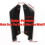 (Carbon Fiber Blac) 2Pcs For BMW X5 X7 E46 E91 E90 E93 E81 E82 E87 E60 E65 Rear Bumper Lip Wrap Angle Diffuser Splitter 4