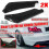 (Carbon Fiber Blac) 2Pcs For BMW X5 X7 E46 E91 E90 E93 E81 E82 E87 E60 E65 Rear Bumper Lip Wrap Angle Diffuser Splitter 3