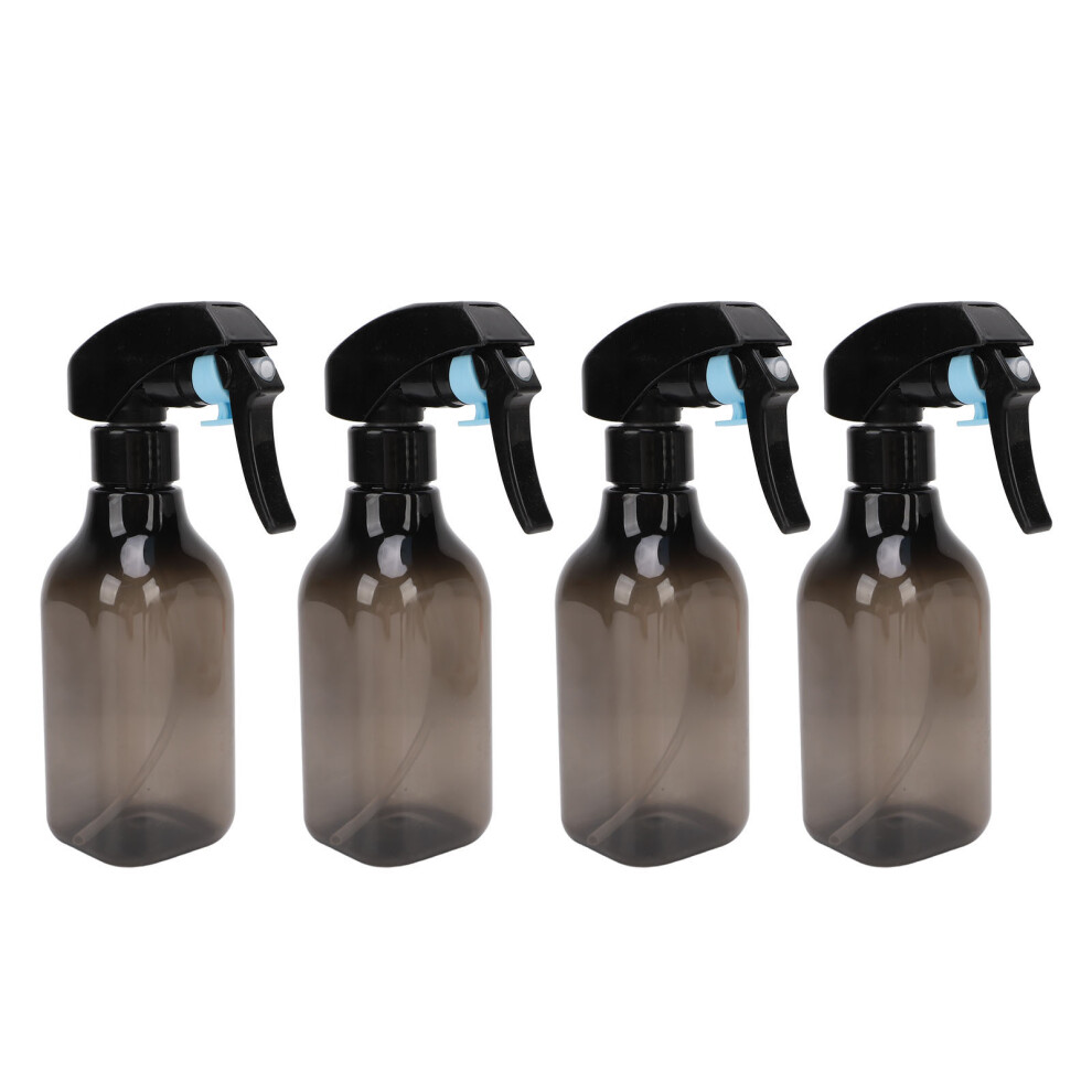 4pcs ABS Adjustable Fine Mist Hair Spray Bottles 200ml for Salons