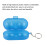 5Pcs Plastic Table Tennis Storage Box Pong Ball 15