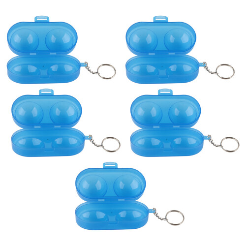 5Pcs Plastic Table Tennis Storage Box Pong Ball