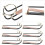 6Pcs Billiard Table Ball Falling Rail Pocket 8