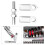 3 Pcs ATV Rear Lowering Kit Aluminium Alloy 11