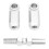 3 Pcs ATV Rear Lowering Kit Aluminium Alloy 9