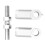 3 Pcs ATV Rear Lowering Kit Aluminium Alloy 5