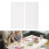 2PCS Embossing Mat Plates 3mm Thick Acrylic 12