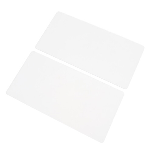 2PCS Embossing Mat Plates 3mm Thick Acrylic 2
