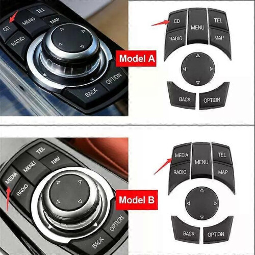 (Modèle E90 B) Bouton de commande multimédia CIC iDrive pour BMW X1, X5, X6, Série 1, 3 et 5 E84 1