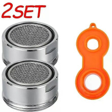 (2 Satz) 1/6 Stück Messing Wasserspar Küche Bad Wasserhahn Belüfter Bubbler Filter Tap Austauschbares
