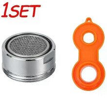 (1 Satz) 1/6 Stück Messing Wasserspar Küche Bad Wasserhahn Belüfter Bubbler Filter Tap Austauschbares