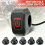 (blue)Waterproof Motorcycle Switch with LED Display Lamp Modified Switch Buttton Handlebar Mount Moto 2