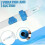 (1 set)Electric Ear Cleaner Earwax Removal Tool with Soft Tip Safe Suction Device Wireless Operation 3
