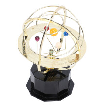 Retro Metal Solar System Desk Decor Educational Toy for Study and Office
