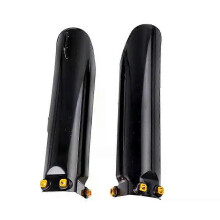 (1 paar schwarz) Motocross Gabel Guards Protector Abdeckungen Absorber Fender Abdeckung Für CHINESISCHE