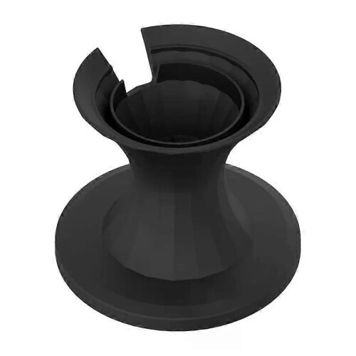 (Noir) Support pour enceinte Echo Dot 5/4 : meilleure qualité sonore, design élégant, support robuste.