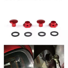 (Röd) 1 set 90101-SR3-000 90101SR3000 Bakre glasfjäderbenssats för 1992 1993 1994 1995 Honda Civic