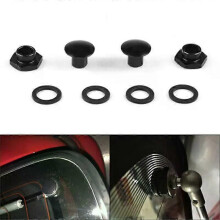 (Svart) 1 set 90101-SR3-000 90101SR3000 Bakre glasfjäderbenssats för 1992 1993 1994 1995 Honda Civic