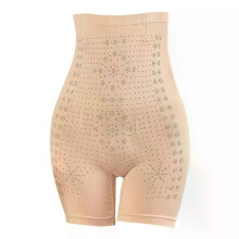 (Khaki) Pantaloncini snellenti a vita alta da donna, modellanti per il controllo della pancia, pantaloni