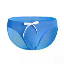 Traje de baño tipo bóxer para hombre, corte tridimensional, secado rápido, estilo slip de baño de talle