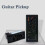 (EQ-7545R) Ny 4-bands gitarrpickup equalizer tuner EQ 7545R akustisk gitarrförförstärkare justerbar 4