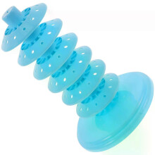 (Blauw) Ringvormige geperforeerde snoep marshmallow display rekwisieten verstelbare lolly display standaard