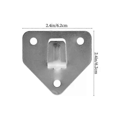 (8Pcs Red)8 Pcs Fire Extinguisher Extingusher Bracket Hook Mounting for Wall Accessories Brackets Iron 2