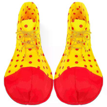 (Rood)Kerst Universele Mannen en Vrouwen Gele Schoenen Clown De Halloween Kostuums voor