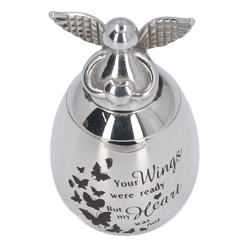 30x40mm Stainless Steel Pet Cremation Urn – Rustproof, Elegant, Large Size