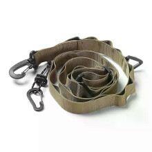 (Khaki)Camping Hangtouw Multifunctionele Reiskleding Hangriem Schouderhanger Lanyard Backpacken