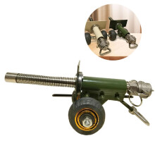 Fireworks Artillery Cannon Stainless Steel Mini Cannon Military Model Desk Decoration And Collectibles Green One Size