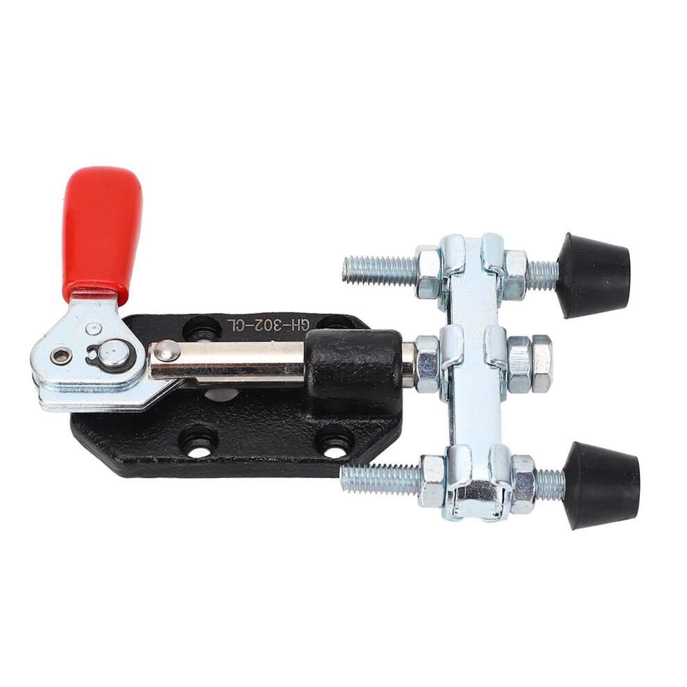 Quick Release Push Pull Clamp Dual Head 90Kg Holding Capacity Steel 4631337353963