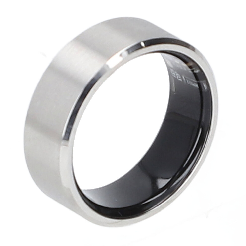 Smart Health Tracking Ring 50M Waterproof BLE 5.1 Silver 18mAh-image-OPC-PJG6HHM-NEW