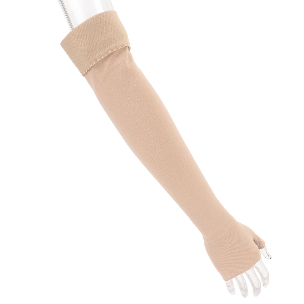 Full Arm Graduated Compression Sleeve 30-40mmHg for Lymphedema Aid