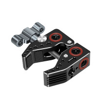 Aluminum Alloy Super Clamp for Monitors, Lights, Microphones, 3kg, 12-45mm