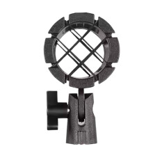 Anti-Vibration Microphone Stand | Desk Mount For Recording, Condenser Mics Compatible, Shockproof, Metal Construction