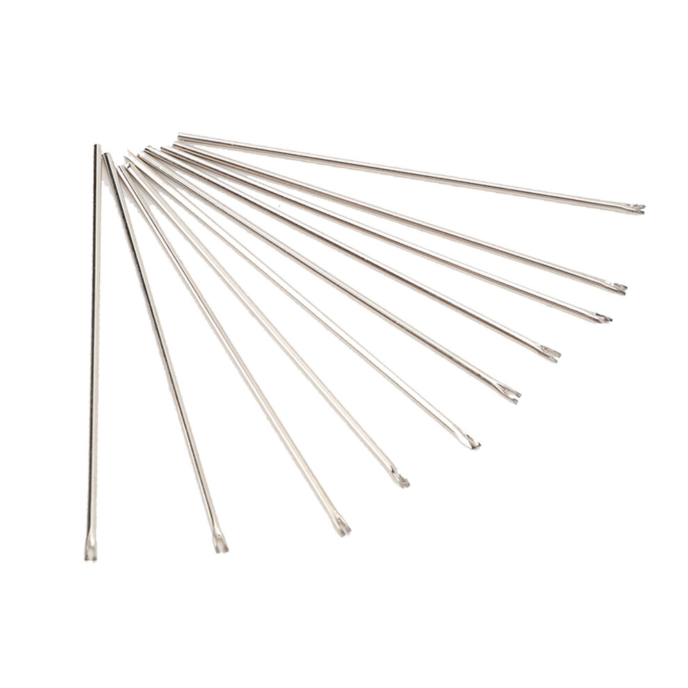 0.8mm Hair Needle Set for Dolls - 10pcs for Styling & Rerooting