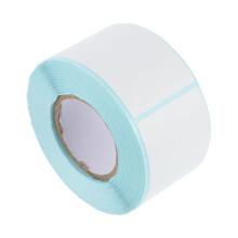 Label Stickers For Label Printers, Thermal Blank Sticker Paper Strips With Glue, Sticky Name Labels For Printing