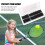 Universal Nylon Badminton String Protector Grommet 2 Sizes, Pack of 2 4