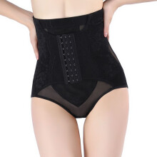 (Black, 2XL) High Women Waist Trainer Control Panties Body Shaper Girdle Underwear Slim Brief