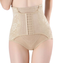 (Nude, 2XL) High Women Waist Trainer Control Panties Body Shaper Girdle Underwear Slim Brief