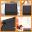 15-Piece Postal Boxes: Black Paper Mailer Shipping Boxes, Folding Storage Craft Boxes 3