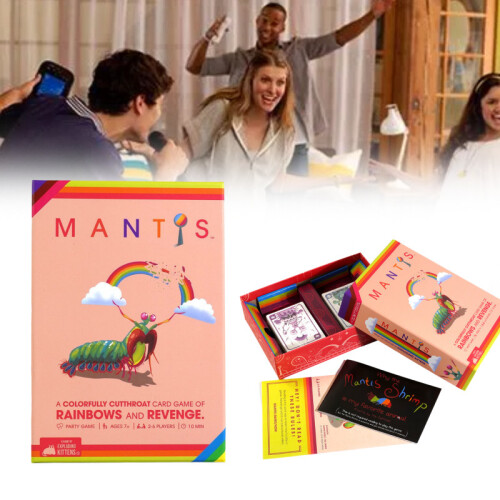 Mantis Card Game By Exploding Kittens Strategy Tabletop Board Play Party Family 1