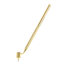 Liquid Writer Slim Outline Pen For Calligraphy, Lacquer Fine-Line Pen, Precision Fine Liner, Metal Tip, Metallic Gold