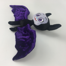 (Bat-20M) Girl Vampire Vampirina Wolfie Dog Child Cute Soft Plush Doll Gift Toy New