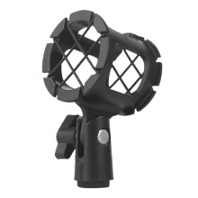 Microphone Shockmount Anti-Shake Clip Holder Vibration Damping Isolating Suspension Arm For Broadcasts And Streaming