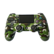 (Camouflage) Hand Ps4 Shanks Six Axis Dual Vibration Bluetooth Levers Wireless Operating