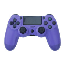 (Purple) Hand Ps4 Shanks Six Axis Dual Vibration Bluetooth Levers Wireless Operating
