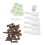 Hydroponic Pods Kit Plastic Peat Baskets Indoor Garden System 13